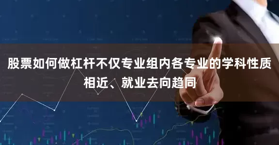 股票如何做杠杆不仅专业组内各专业的学科性质相近、就业去向趋同